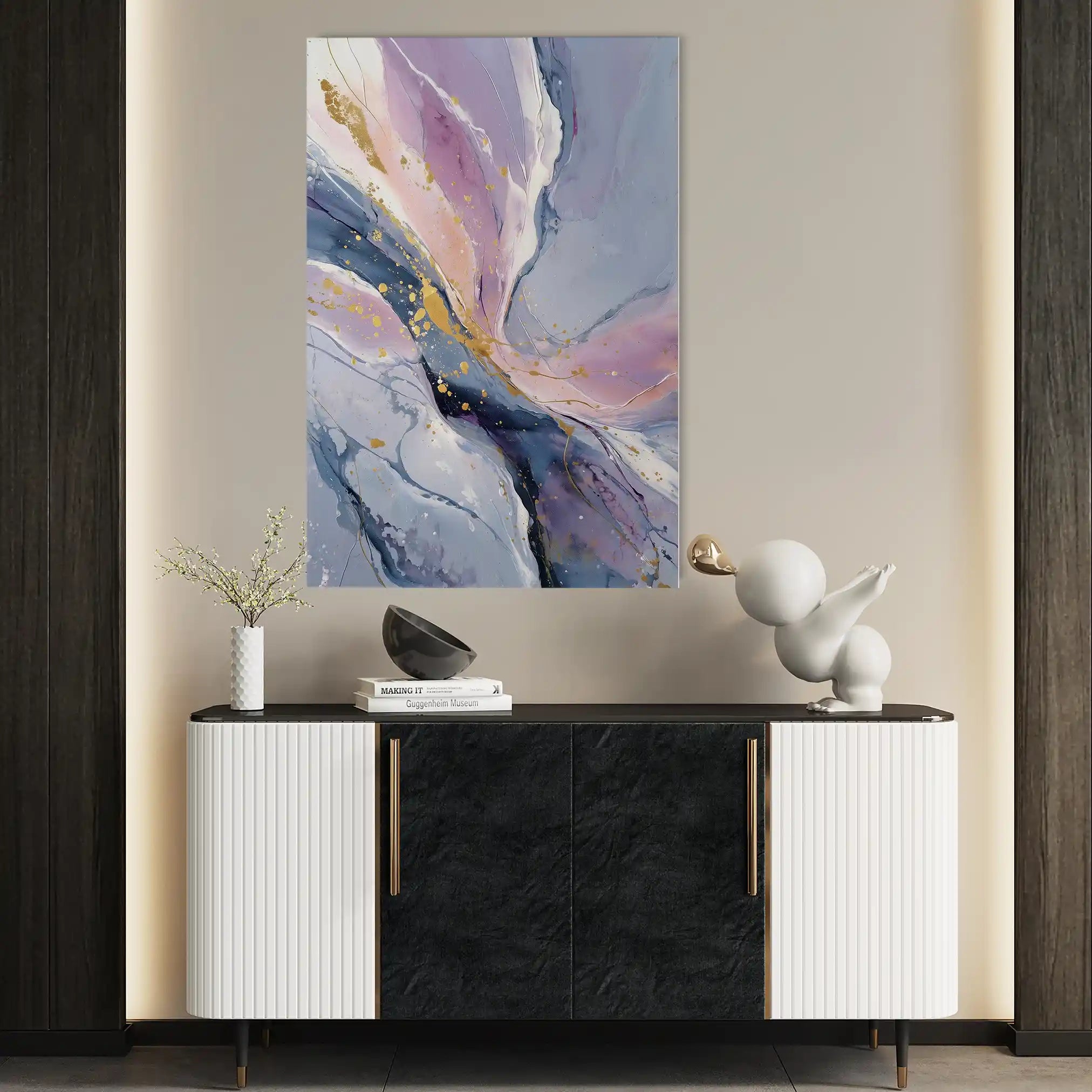 Abstract 2110 Canvas Art 60 x 40 cm / Stretched on hidden frame