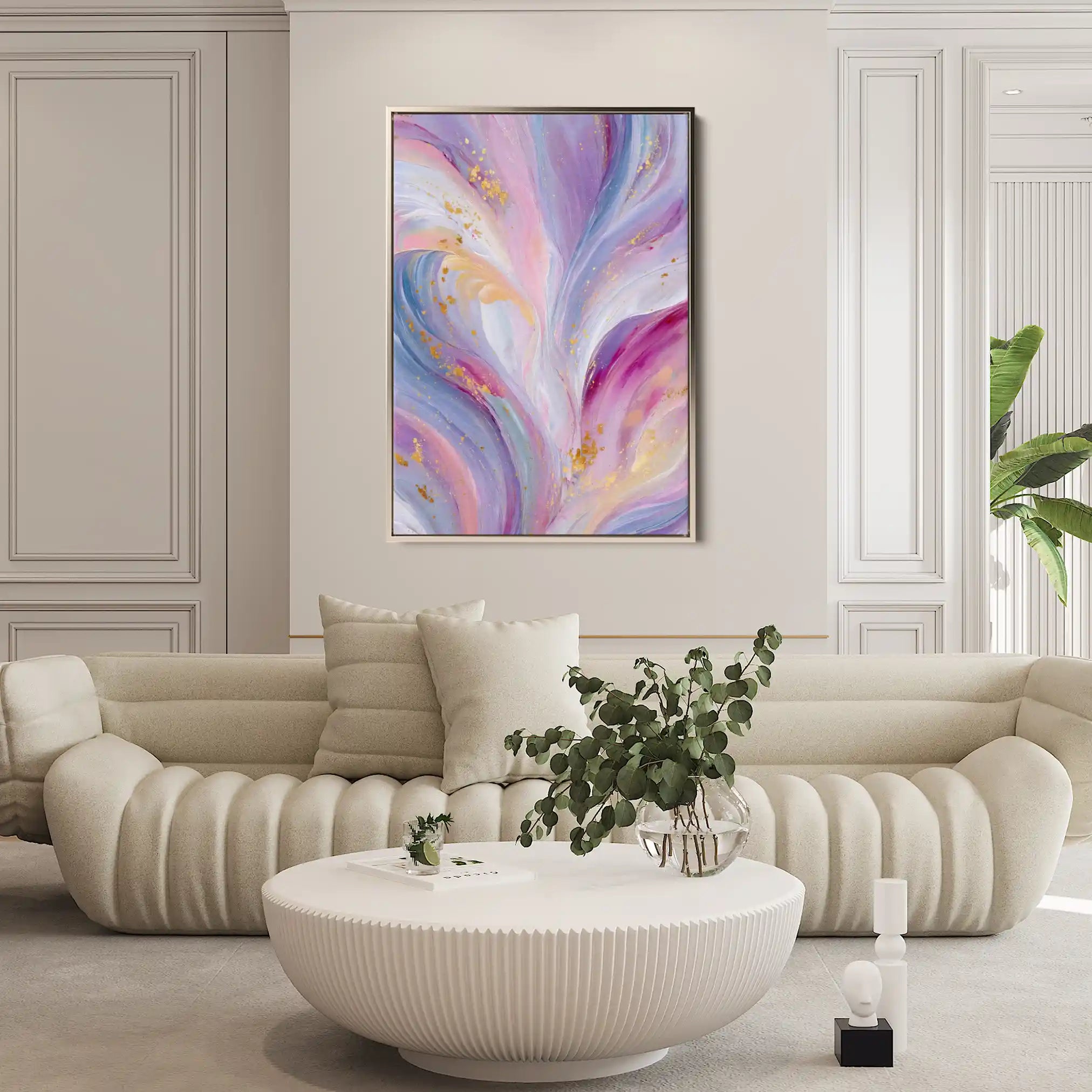 Abstract 2111 Canvas Art 60 x 40 cm / Stretched on hidden frame
