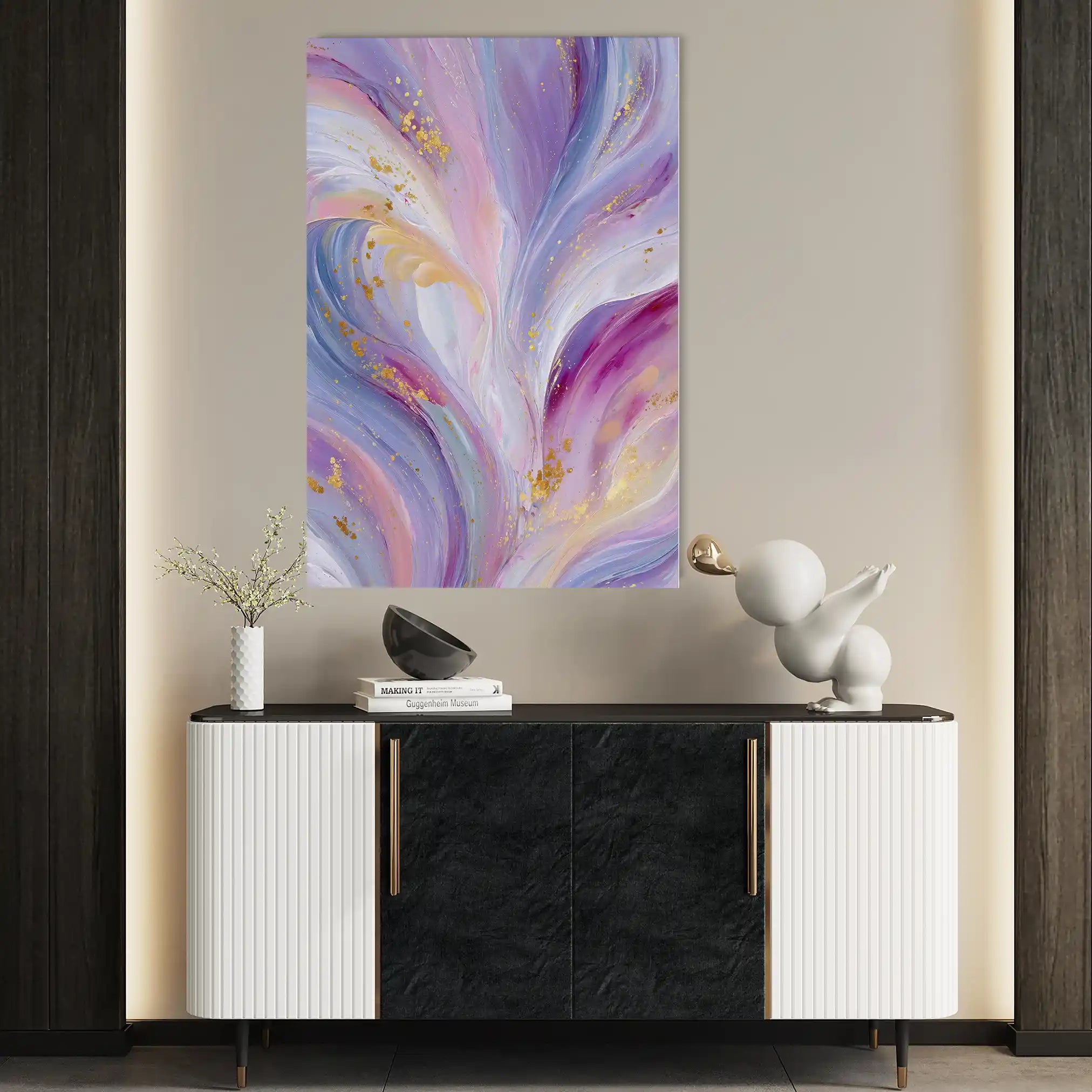Abstract 2111 Canvas Art 60 x 40 cm / Stretched on hidden frame