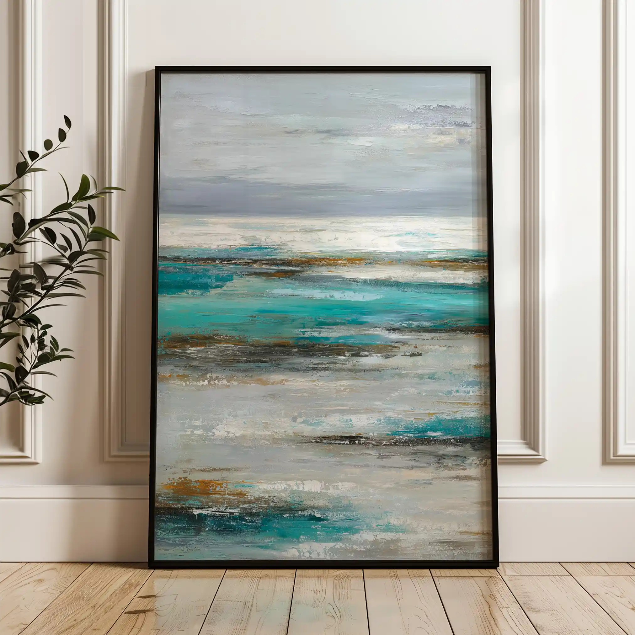 Abstract 2113 Canvas Art 60 x 40 cm / Stretched on hidden frame