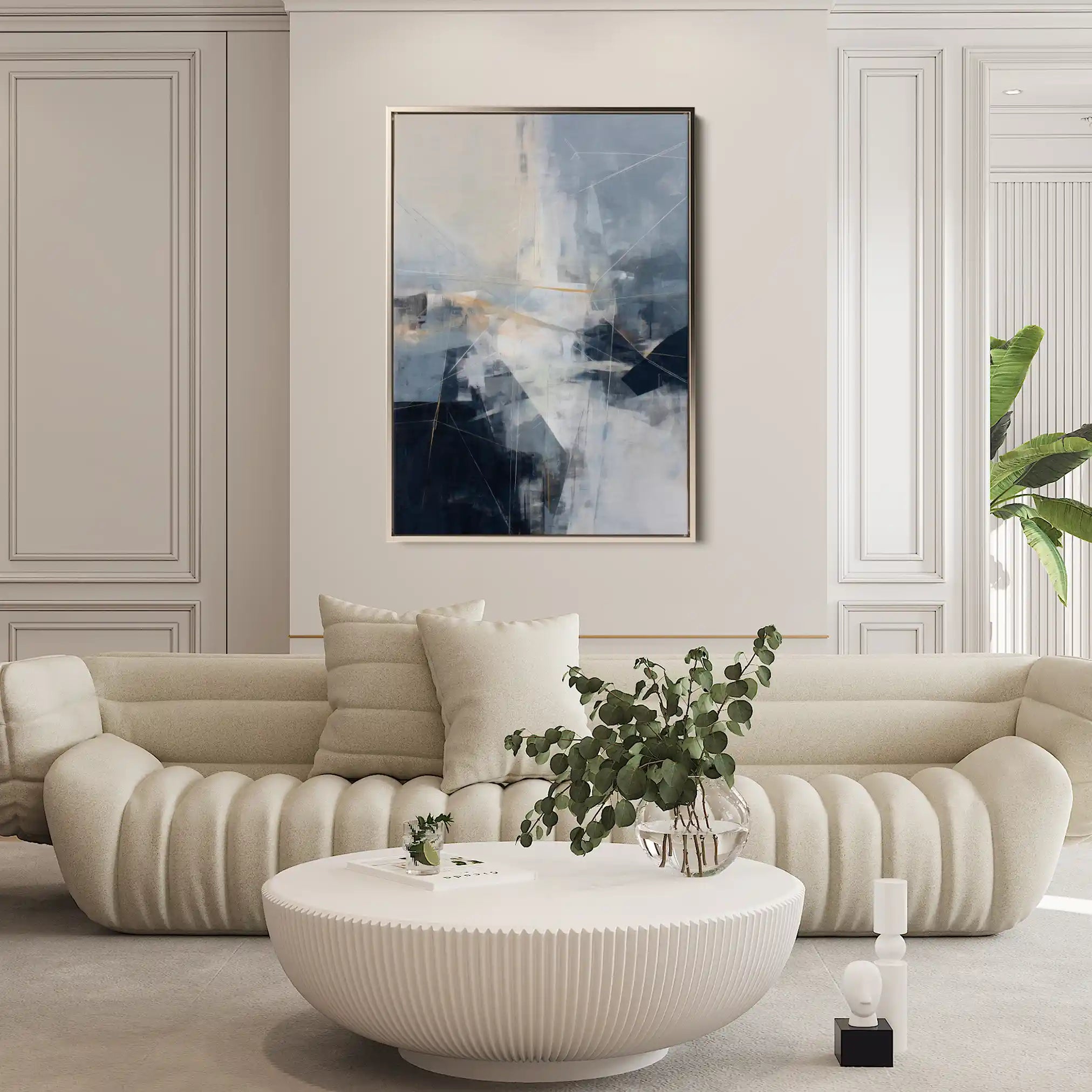 Abstract 2115 Canvas Art 60 x 40 cm / Stretched on hidden frame