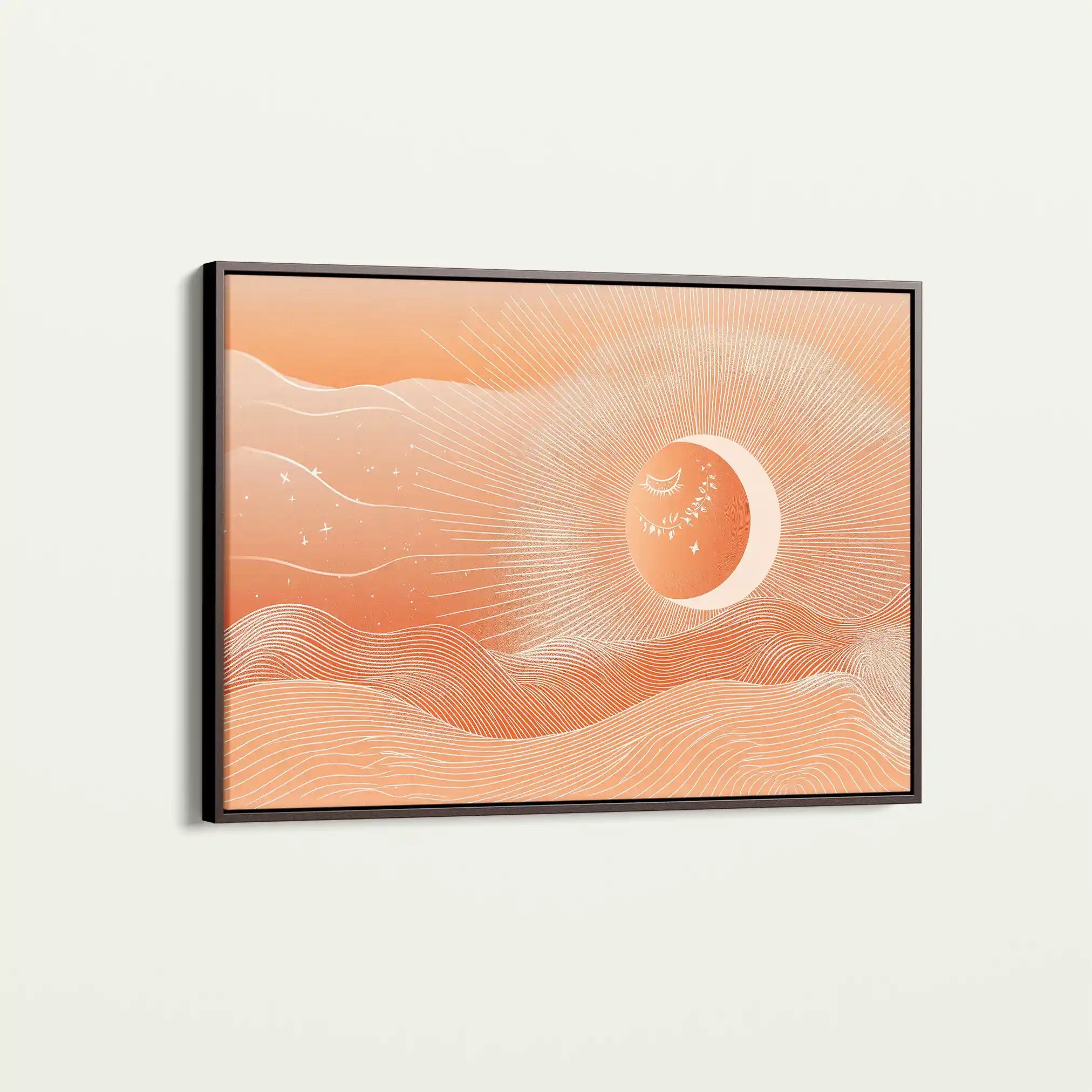 Boho 212 Canvas Art 90 x 60 cm / Stretched on hidden frame