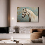 Horses 212 Canvas Art 90 x 60 cm / Stretched on hidden frame