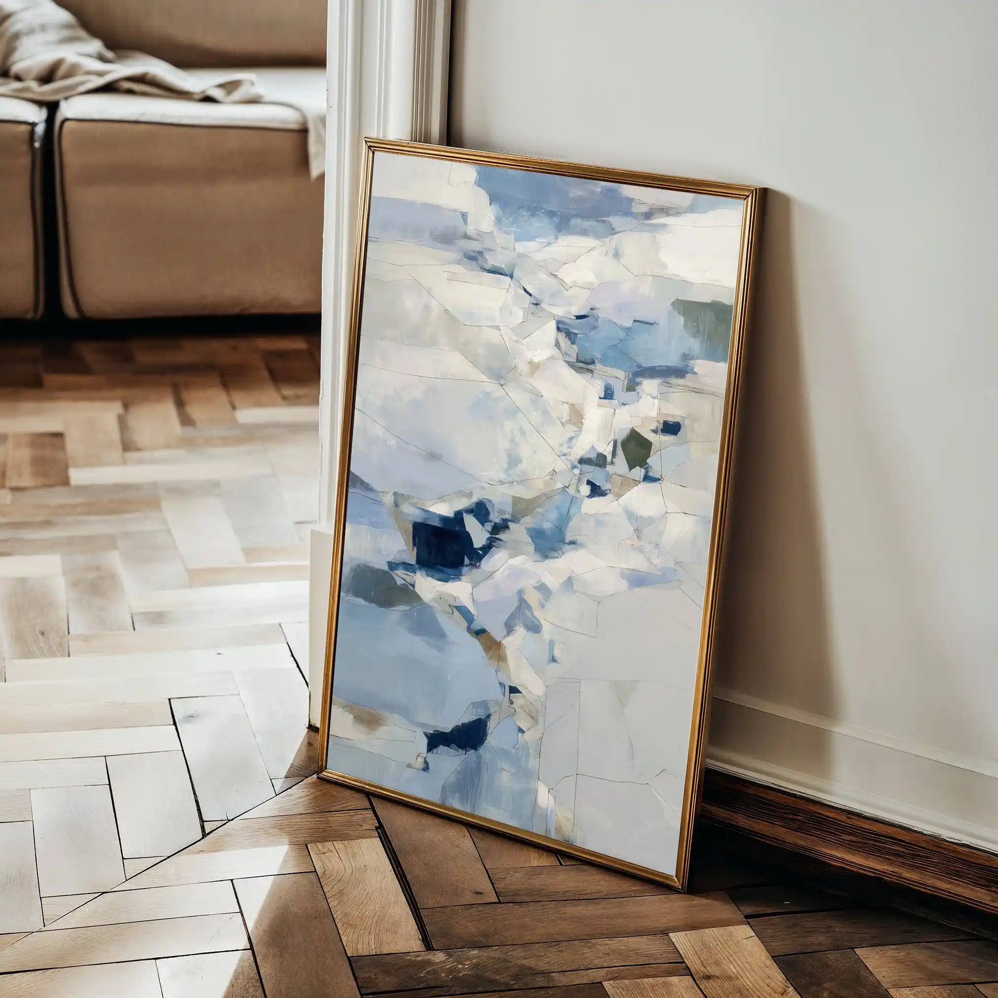 Abstract 2120 Canvas Art 60 x 40 cm / Stretched on hidden frame