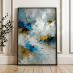 Abstract 2124 Canvas Art 60 x 40 cm / Stretched on hidden frame