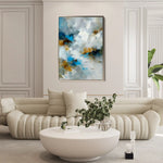 Abstract 2124 Canvas Art 60 x 40 cm / Stretched on hidden frame