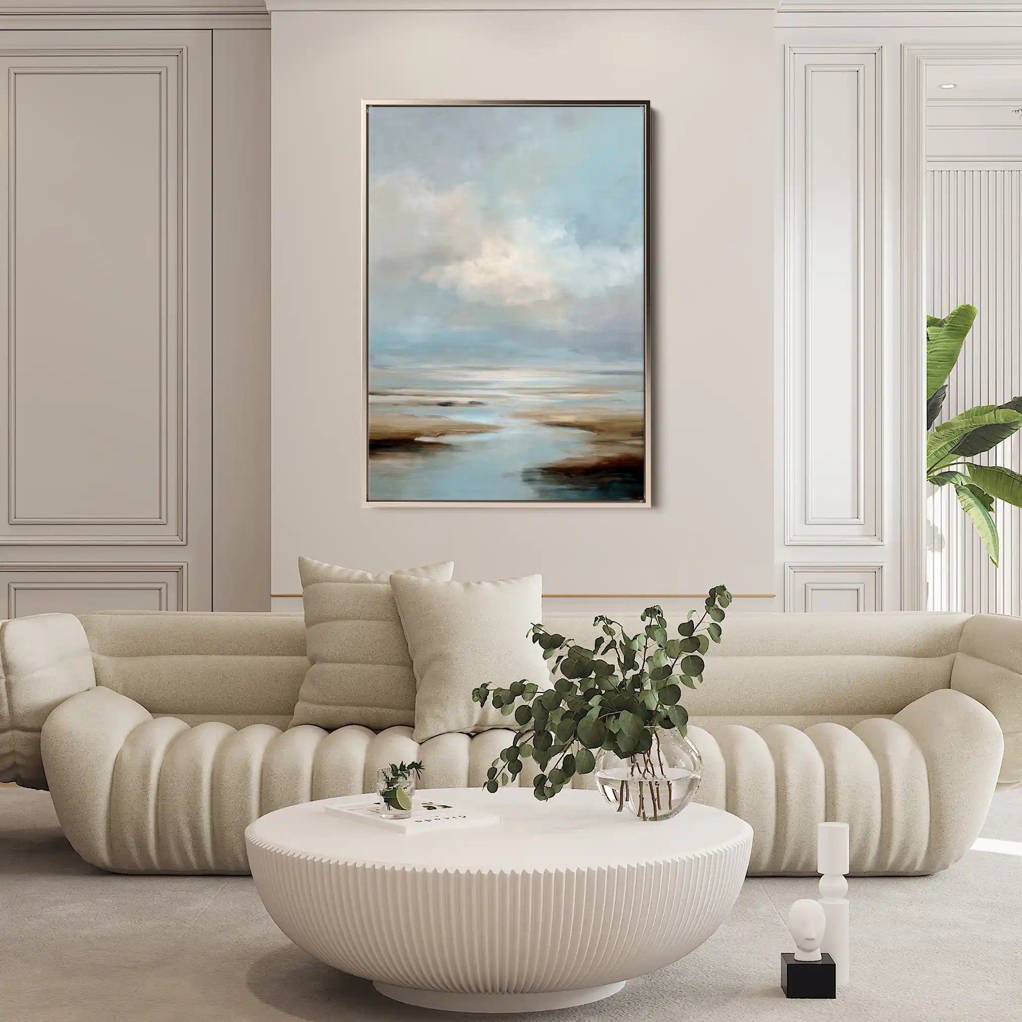 Abstract 2125 Canvas Art 60 x 40 cm / Stretched on hidden frame