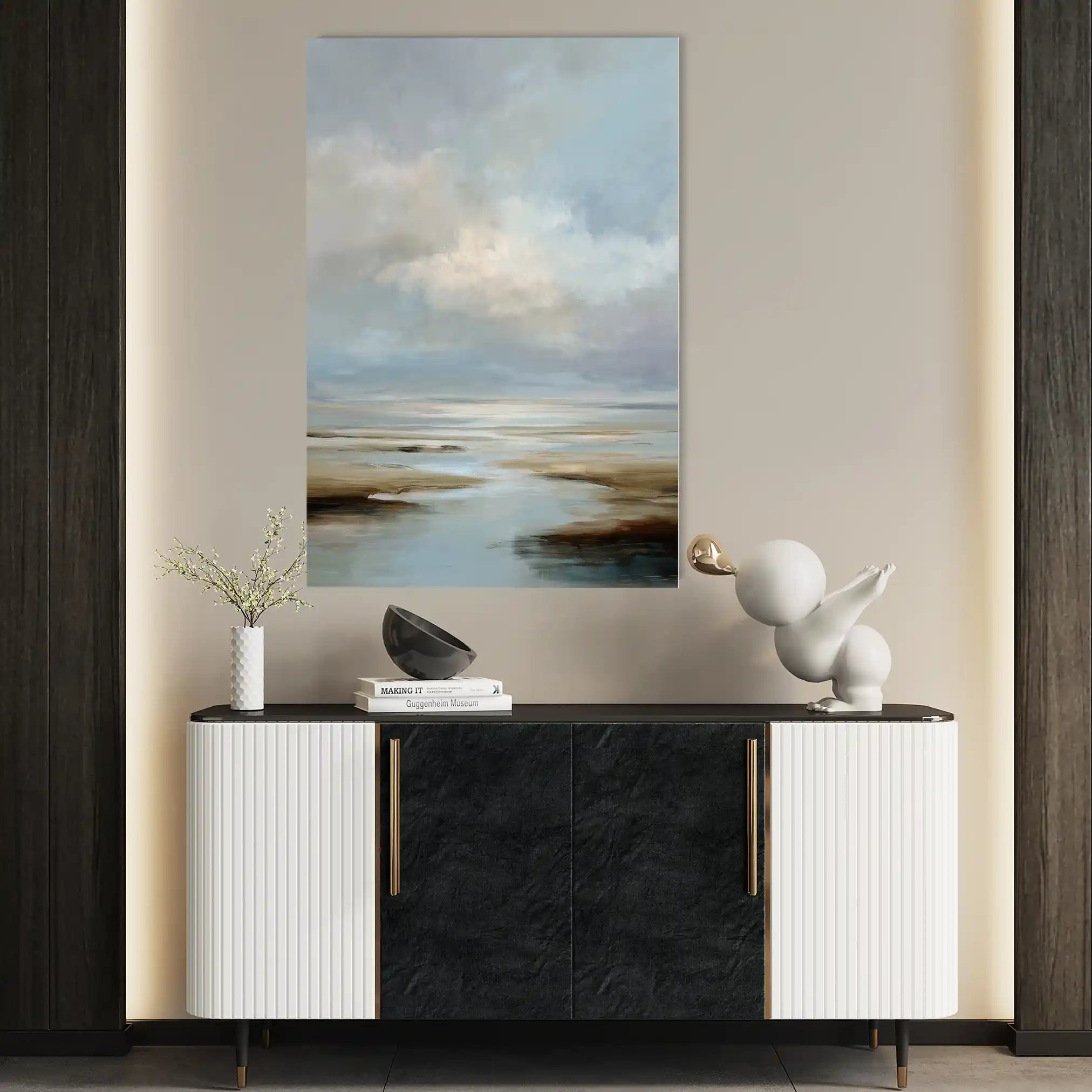 Abstract 2125 Canvas Art 60 x 40 cm / Stretched on hidden frame