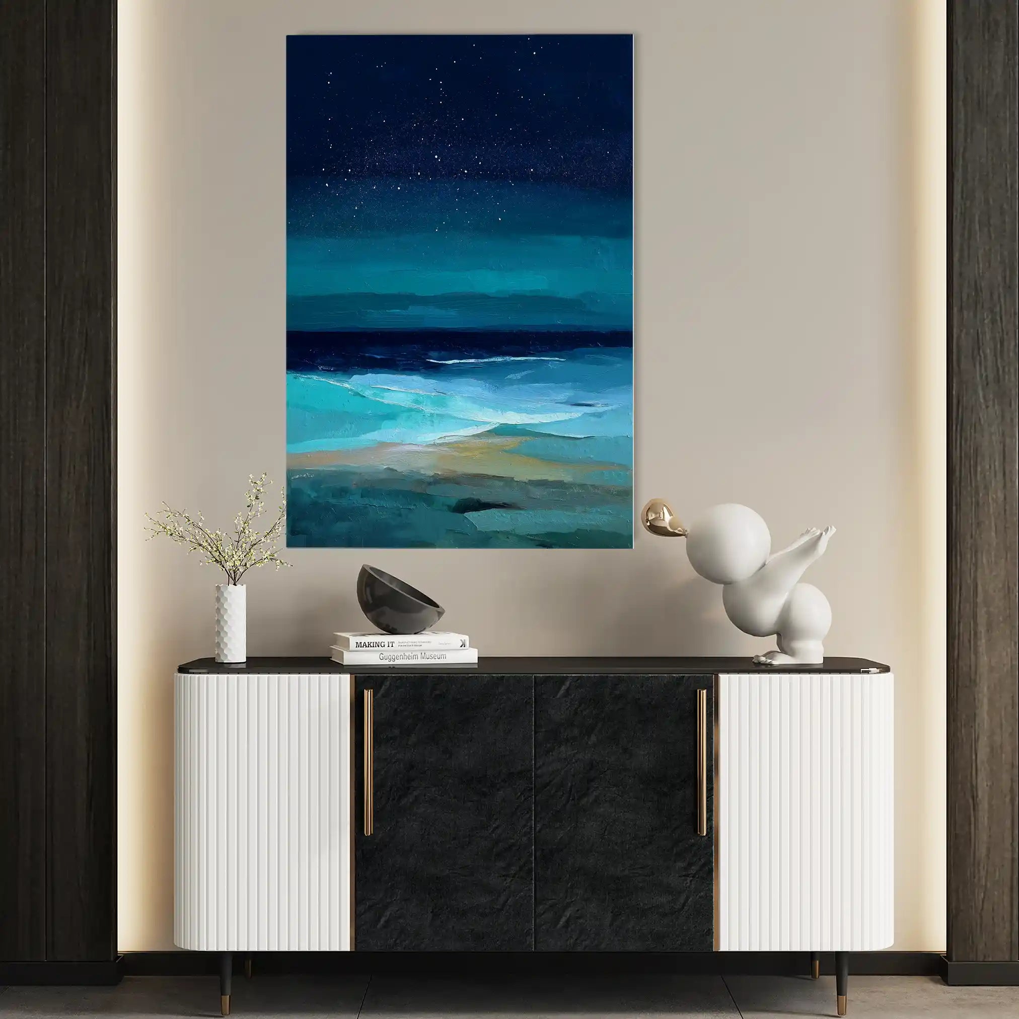 Abstract 2127 Canvas Art 60 x 40 cm / Stretched on hidden frame