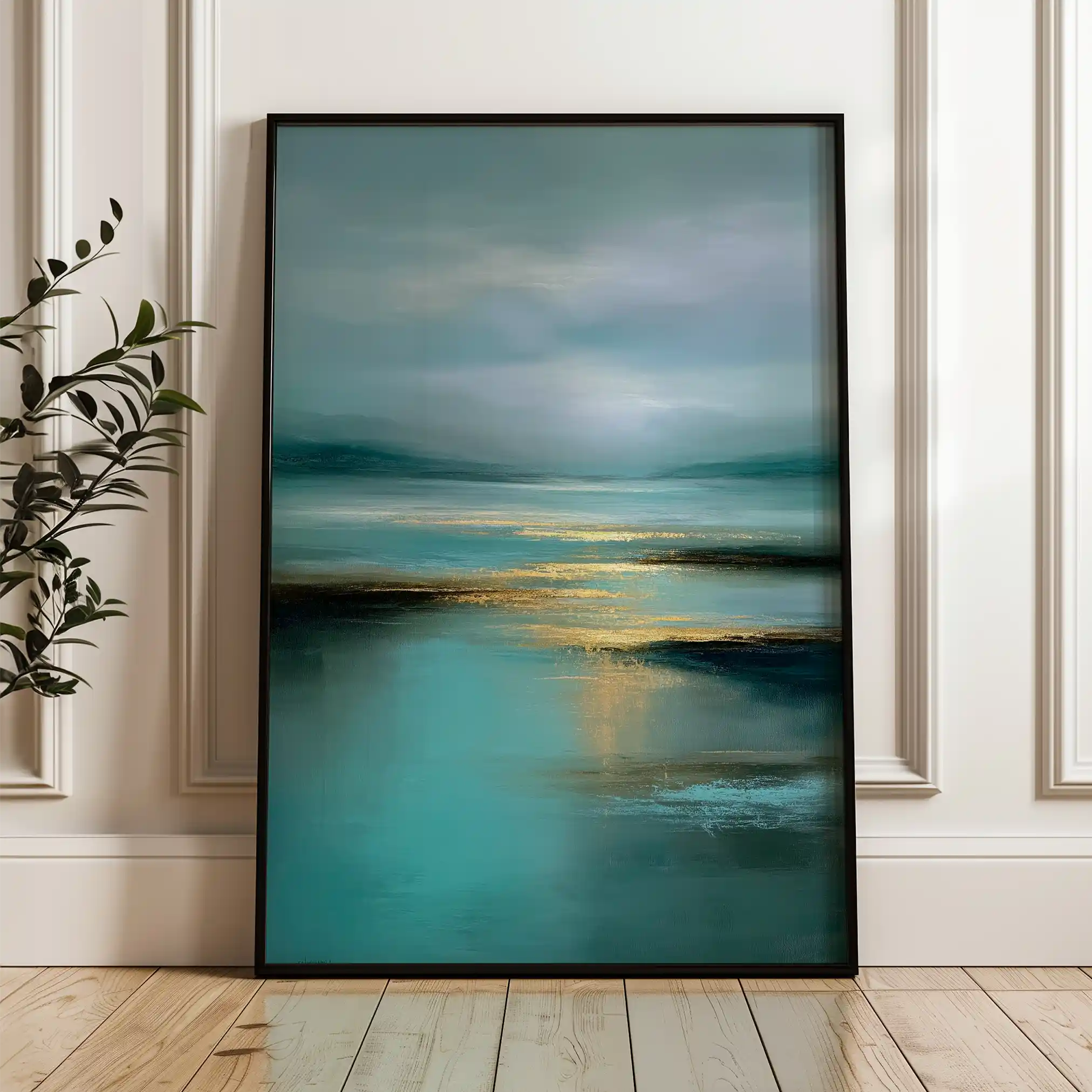 Abstract 2128 Canvas Art 60 x 40 cm / Stretched on hidden frame