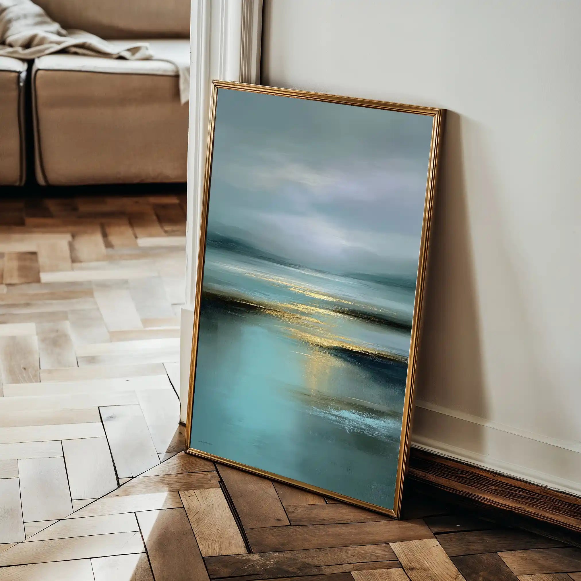 Abstract 2128 Canvas Art 60 x 40 cm / Stretched on hidden frame