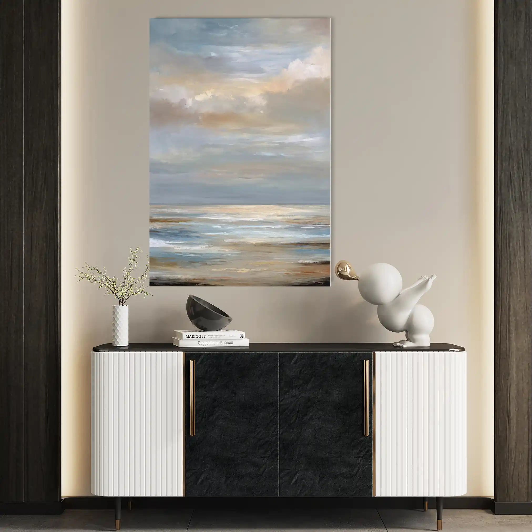 Abstract 2129 Canvas Art 60 x 40 cm / Stretched on hidden frame