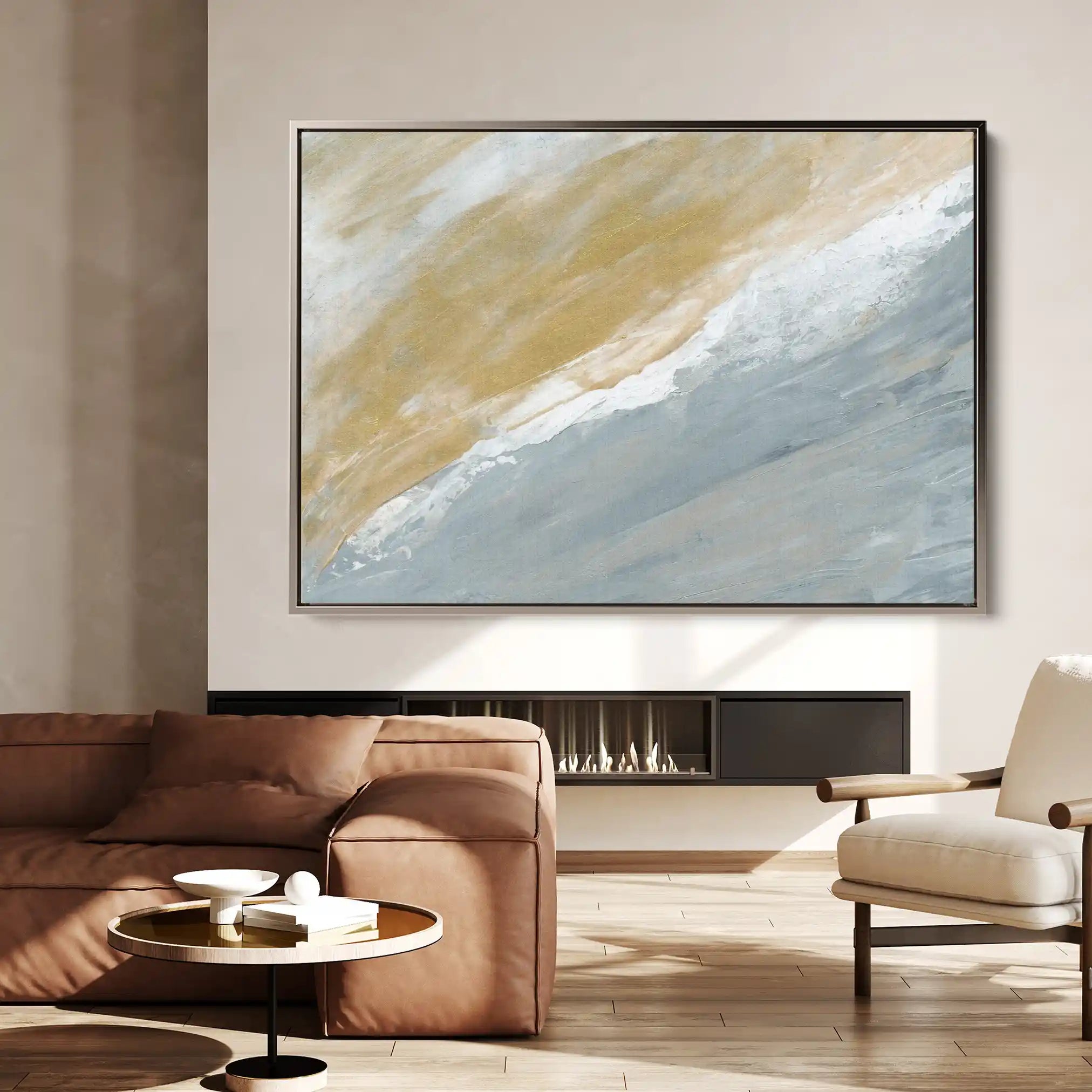 Abstract 213 Canvas Art 60 x 40 cm / Stretched on hidden frame