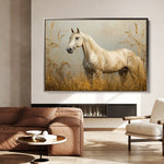 Horses 213 Canvas Art 90 x 60 cm / Stretched on hidden frame