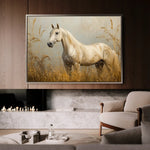 Horses 213 Canvas Art 90 x 60 cm / Stretched on hidden frame