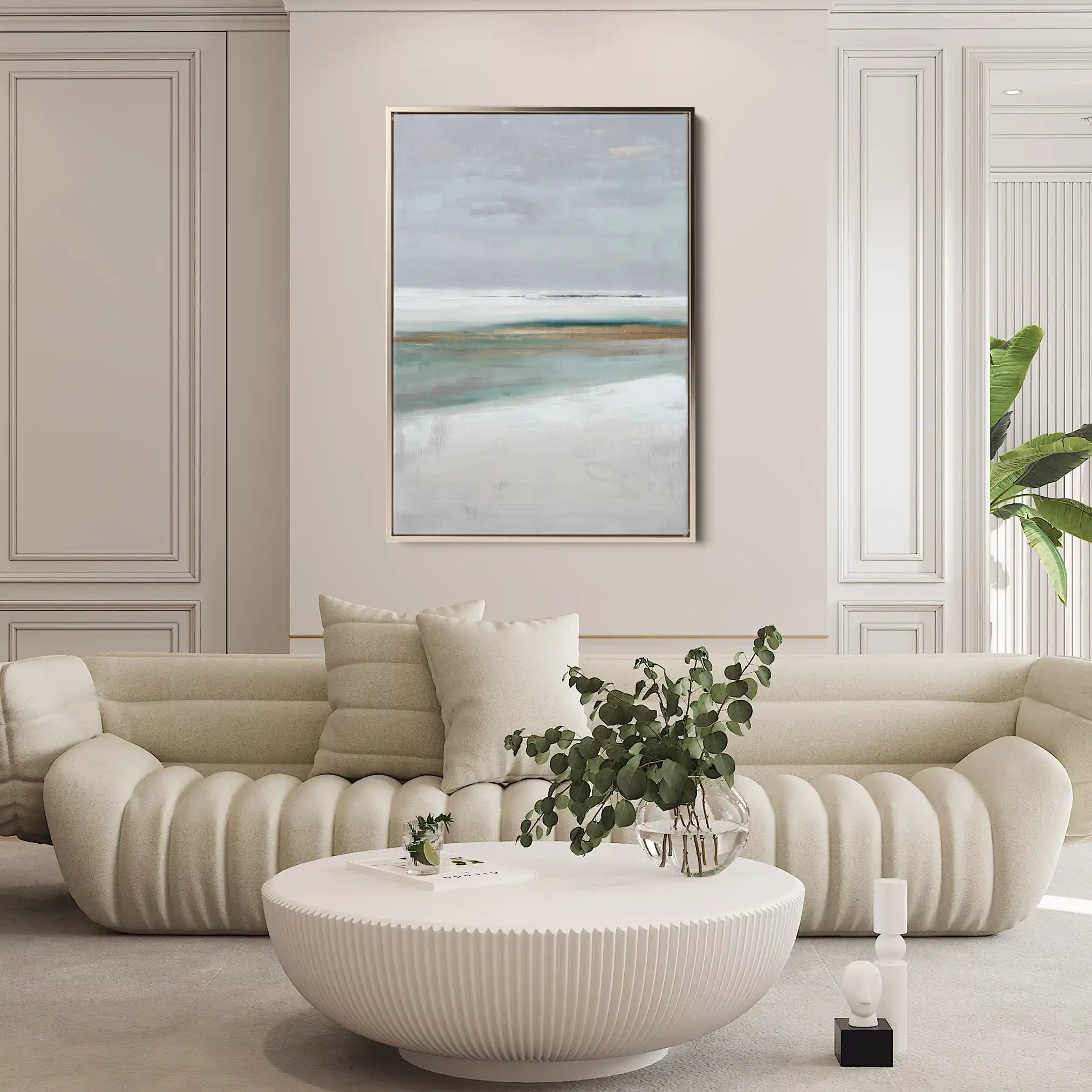 Abstract 2133 Canvas Art 60 x 40 cm / Stretched on hidden frame