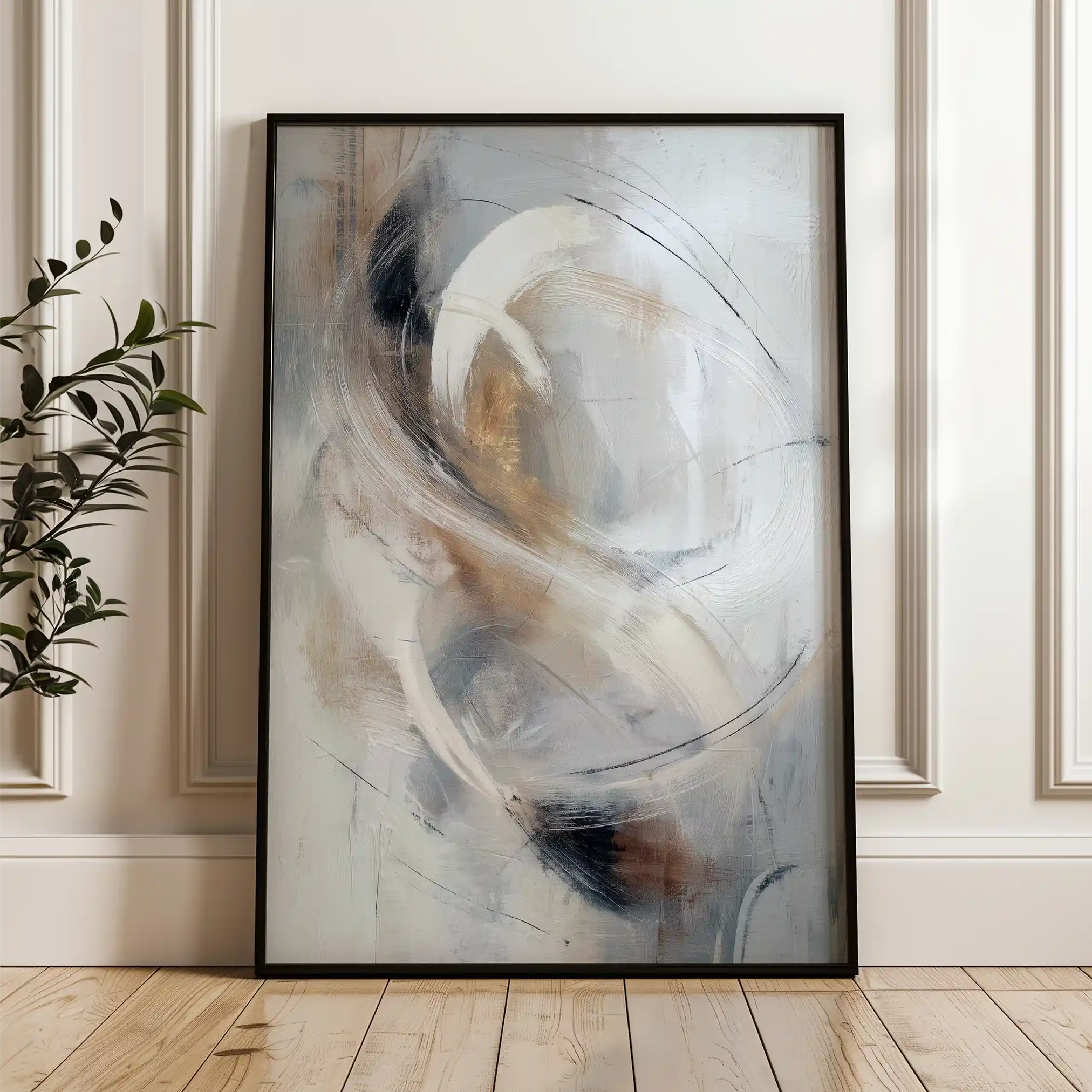 Abstract 2137 Canvas Art 60 x 40 cm / Stretched on hidden frame