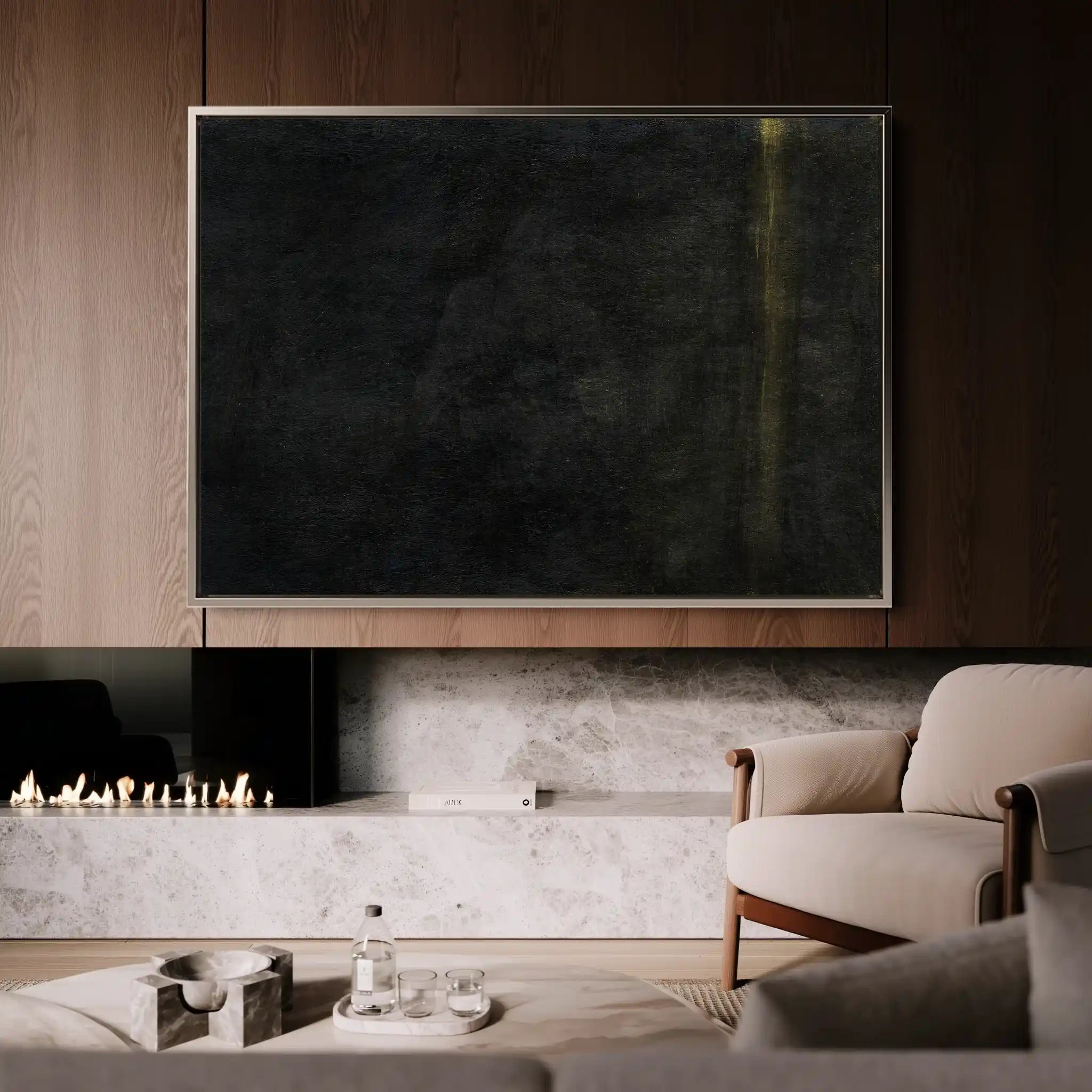 Abstract 214 Canvas Art 60 x 40 cm / Stretched on hidden frame