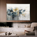 Floral Canvas Wall Art WAD214-F 90 x 60 cm / Stretched on hidden frame