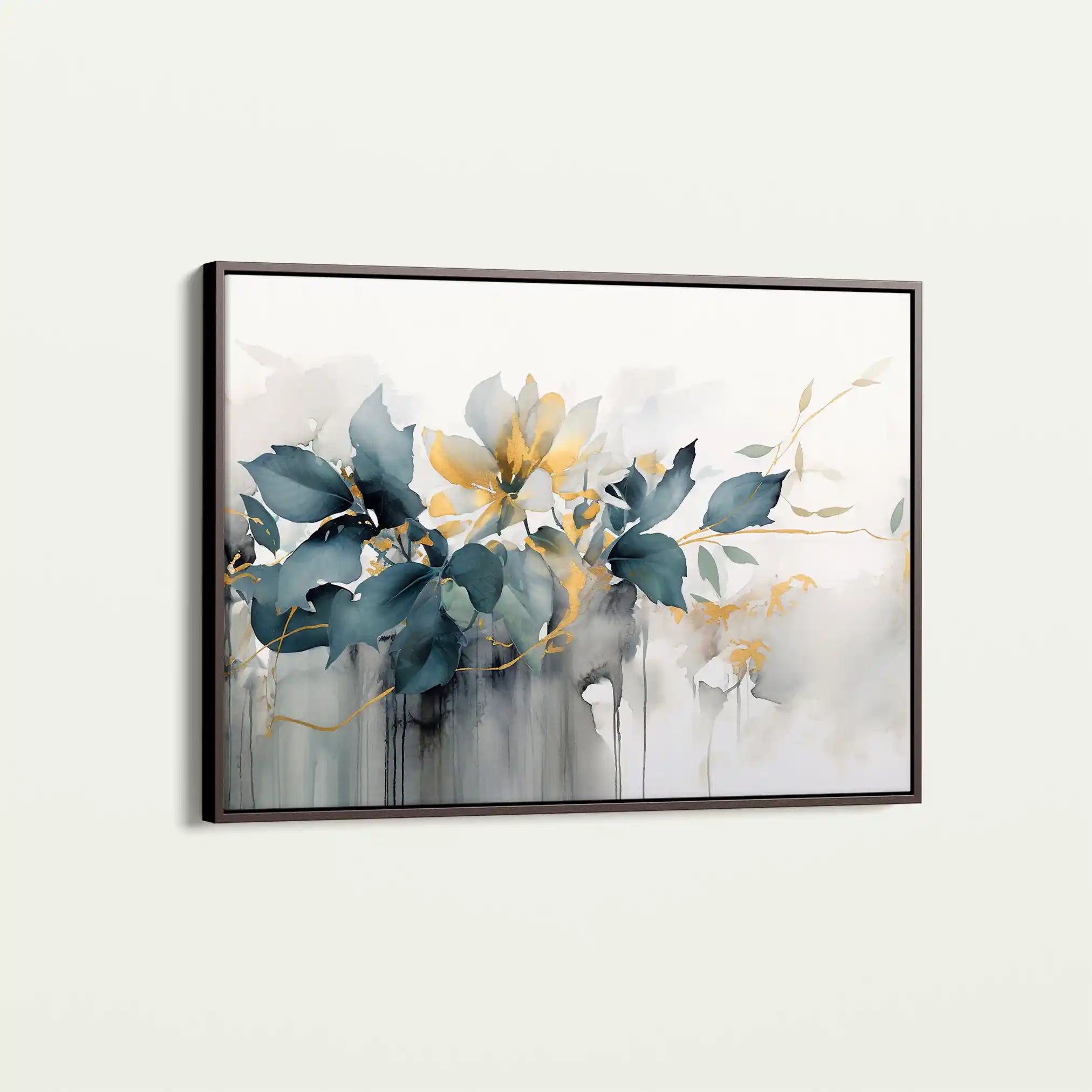 Floral Canvas Wall Art WAD214-F 90 x 60 cm / Stretched on hidden frame
