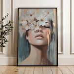 Portrait 214 Canvas Art 90 x 60 cm / Stretched on hidden frame