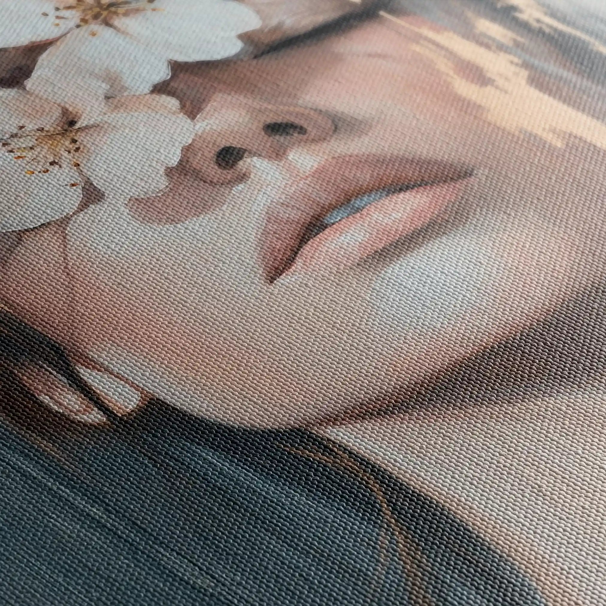 Portrait 214 Canvas Art 90 x 60 cm / Stretched on hidden frame