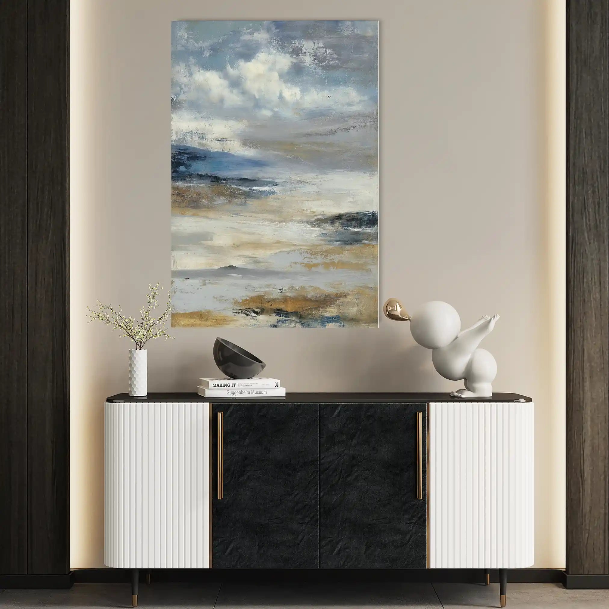 Abstract 2145 Canvas Art 60 x 40 cm / Stretched on hidden frame