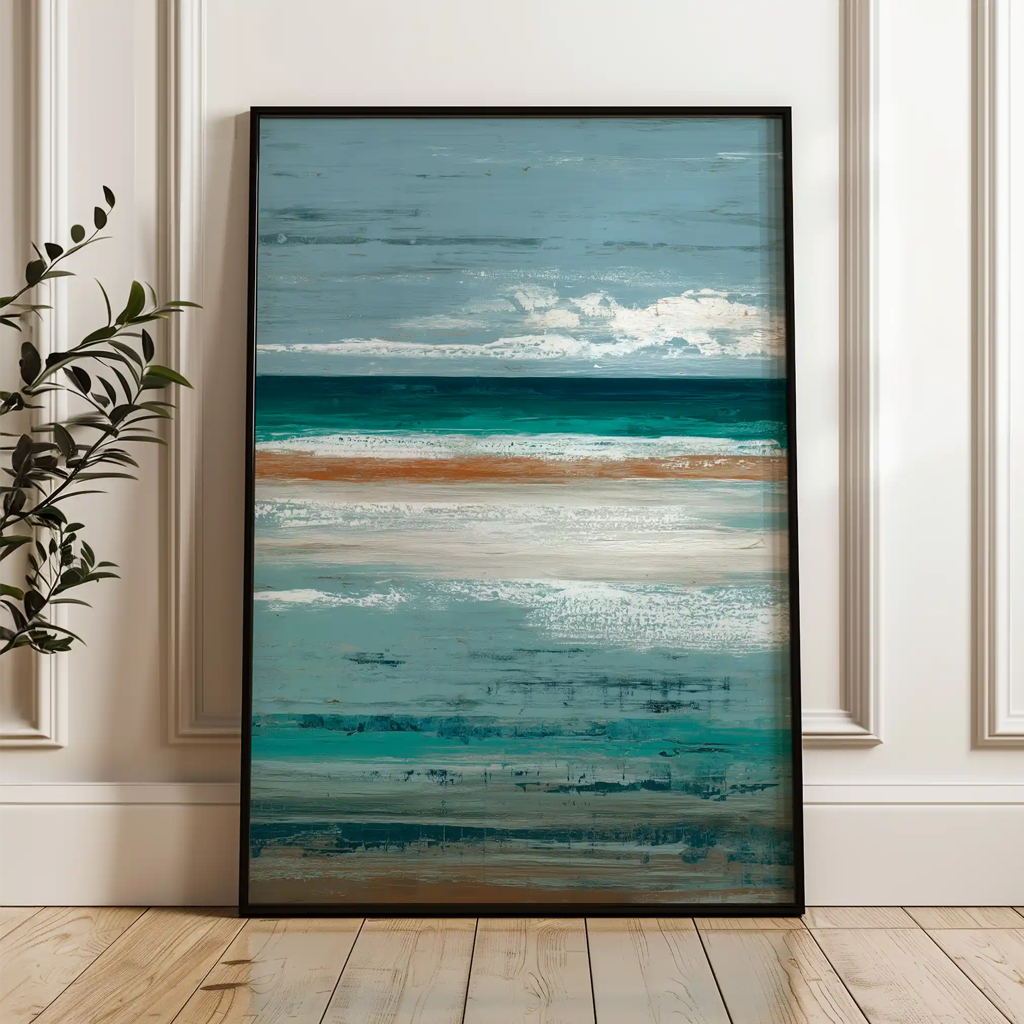 Abstract 2148 Canvas Art 60 x 40 cm / Stretched on hidden frame