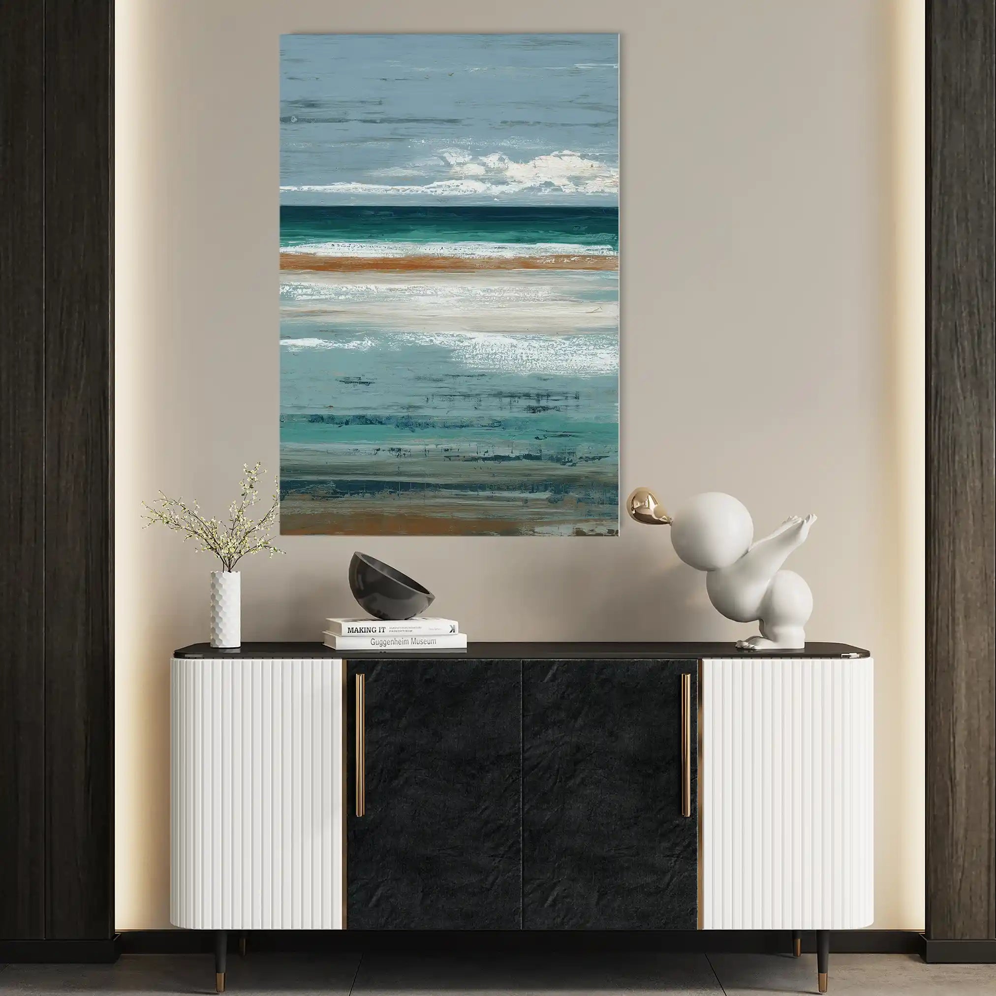 Abstract 2148 Canvas Art 60 x 40 cm / Stretched on hidden frame