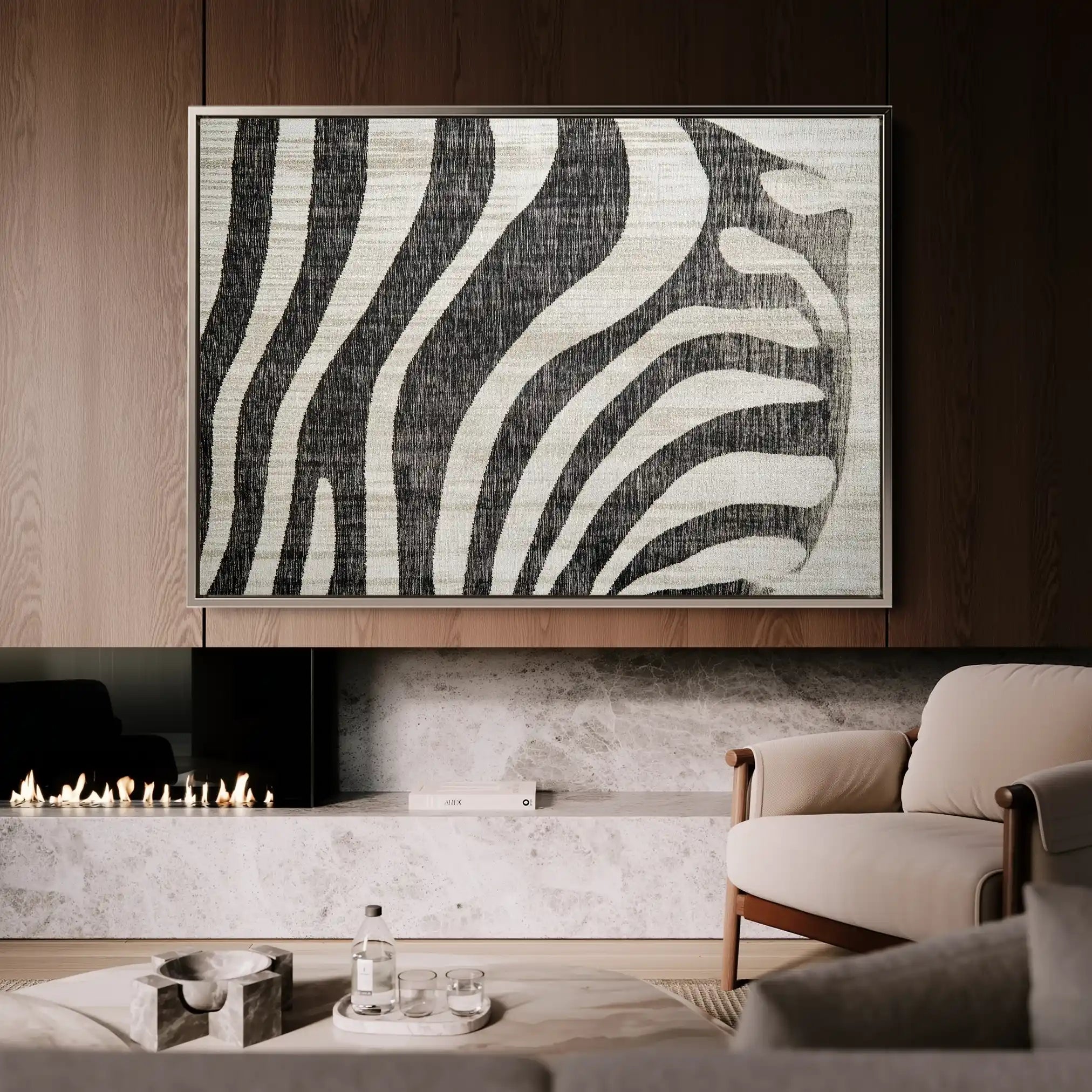 Animals 215 Canvas Art 90 x 60 cm / Stretched on hidden frame