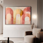 Boho 215 Canvas Art 90 x 60 cm / Stretched on hidden frame