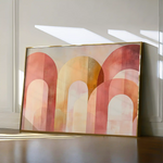 Boho 215 Canvas Art 90 x 60 cm / Stretched on hidden frame