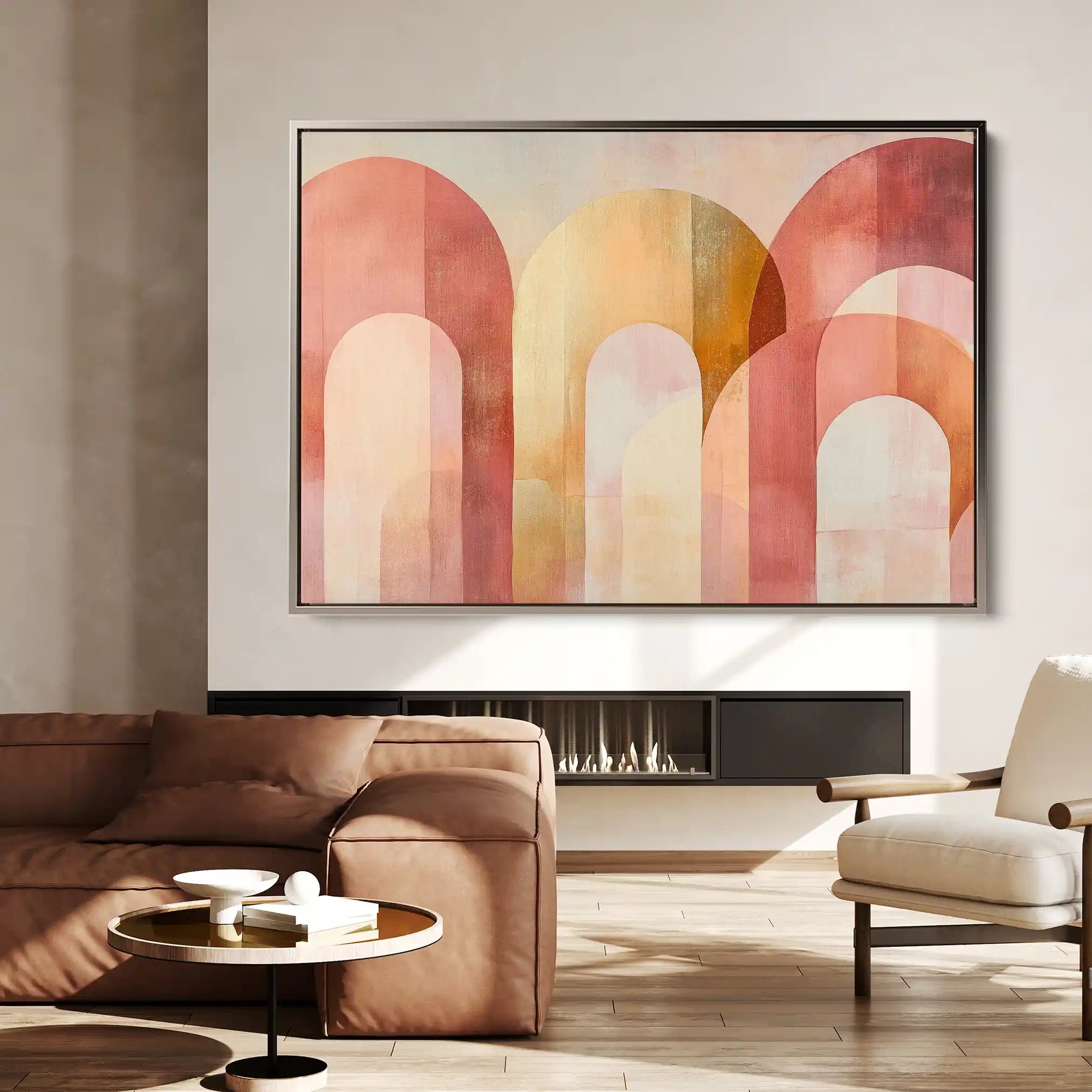 Boho 215 Canvas Art 90 x 60 cm / Stretched on hidden frame