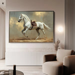 Horses 215 Canvas Art 90 x 60 cm / Stretched on hidden frame