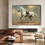 Horses 215 Canvas Art 90 x 60 cm / Stretched on hidden frame