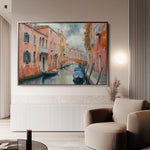Landscape 215 Canvas Art 90 x 60 cm / Stretched on hidden frame