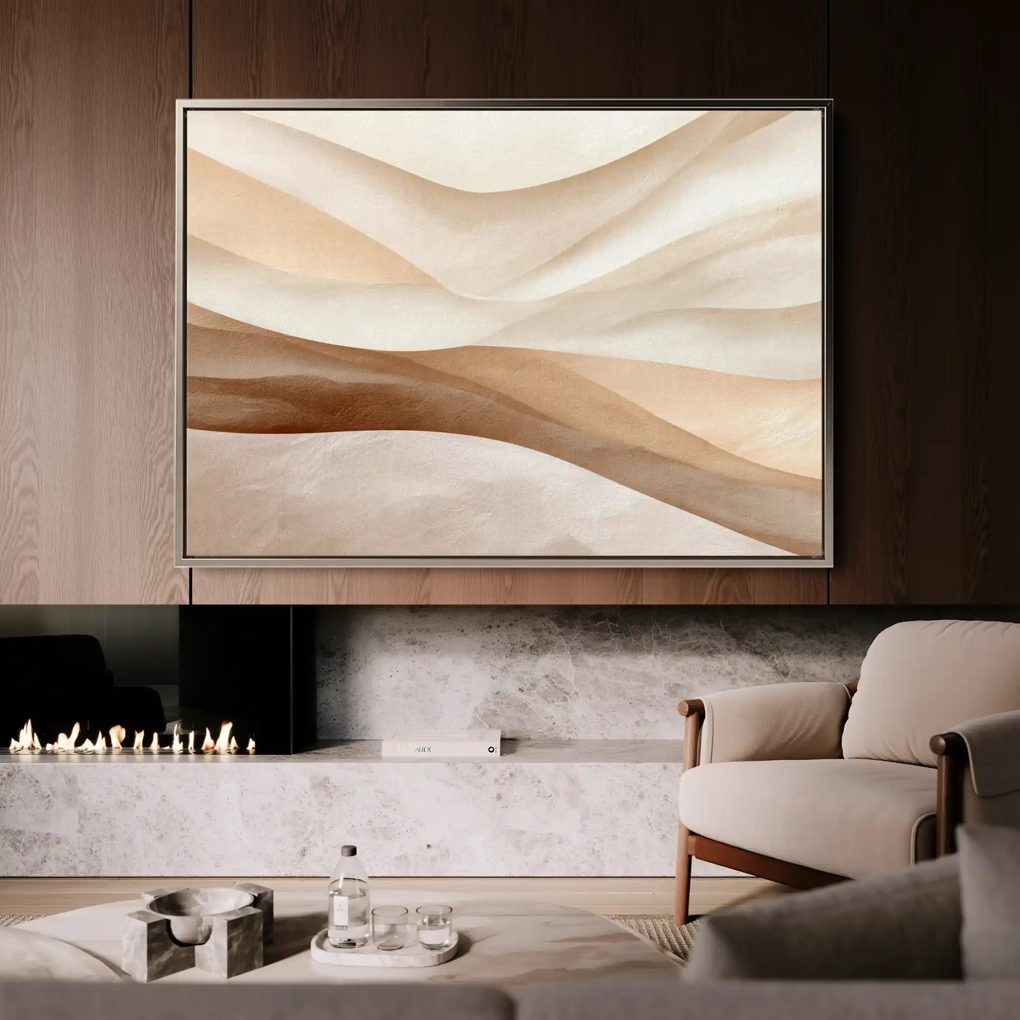 Abstract 2151 Canvas Art 60 x 40 cm / Stretched on hidden frame