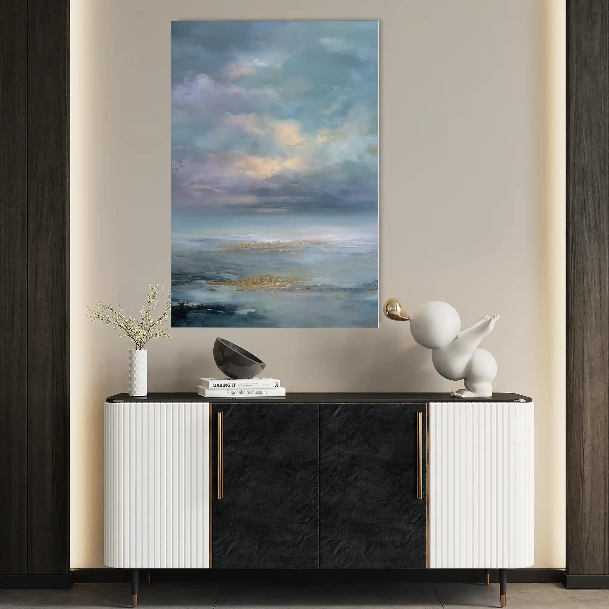 Abstract 2157 Canvas Art 60 x 40 cm / Stretched on hidden frame