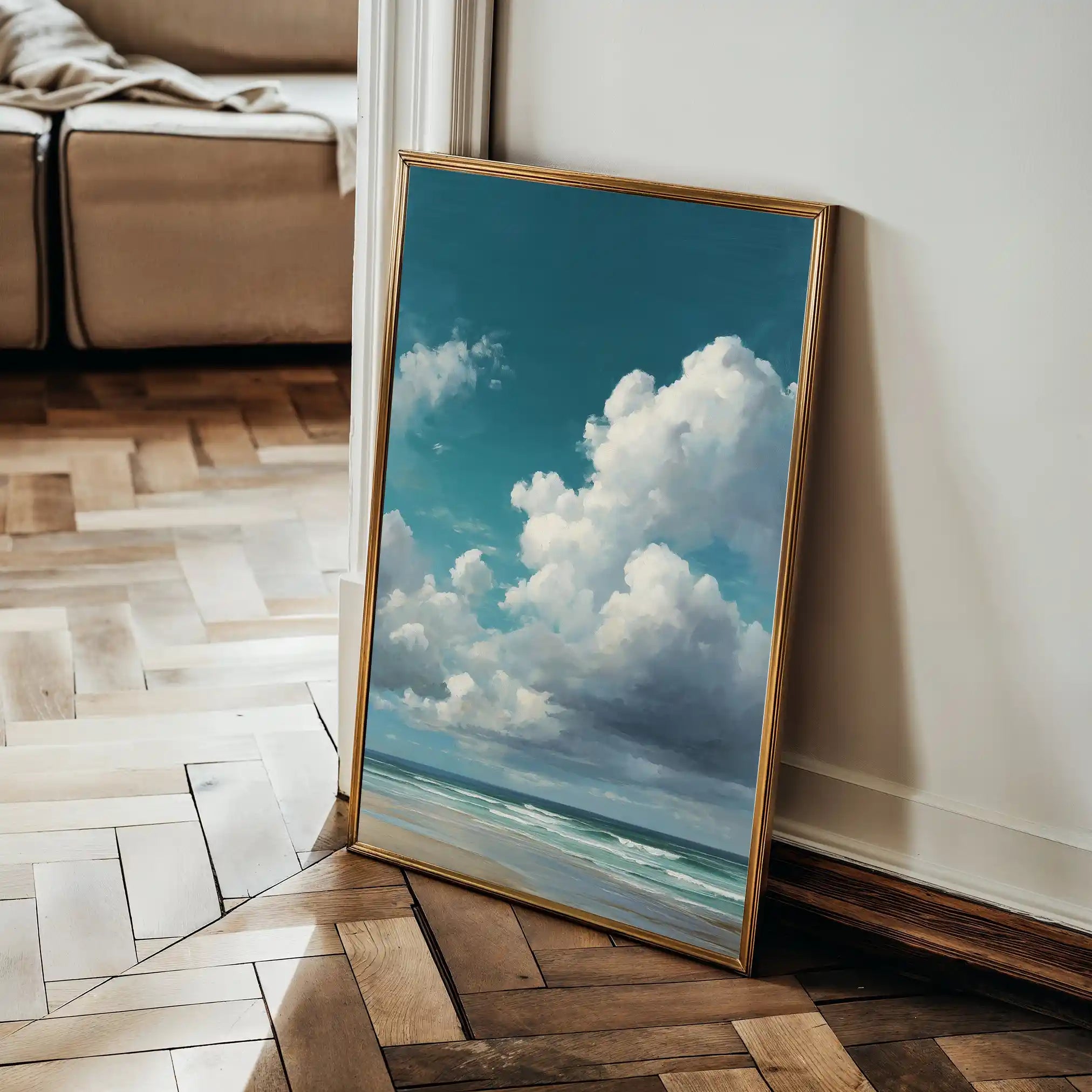 Abstract 2158 Canvas Art 60 x 40 cm / Stretched on hidden frame