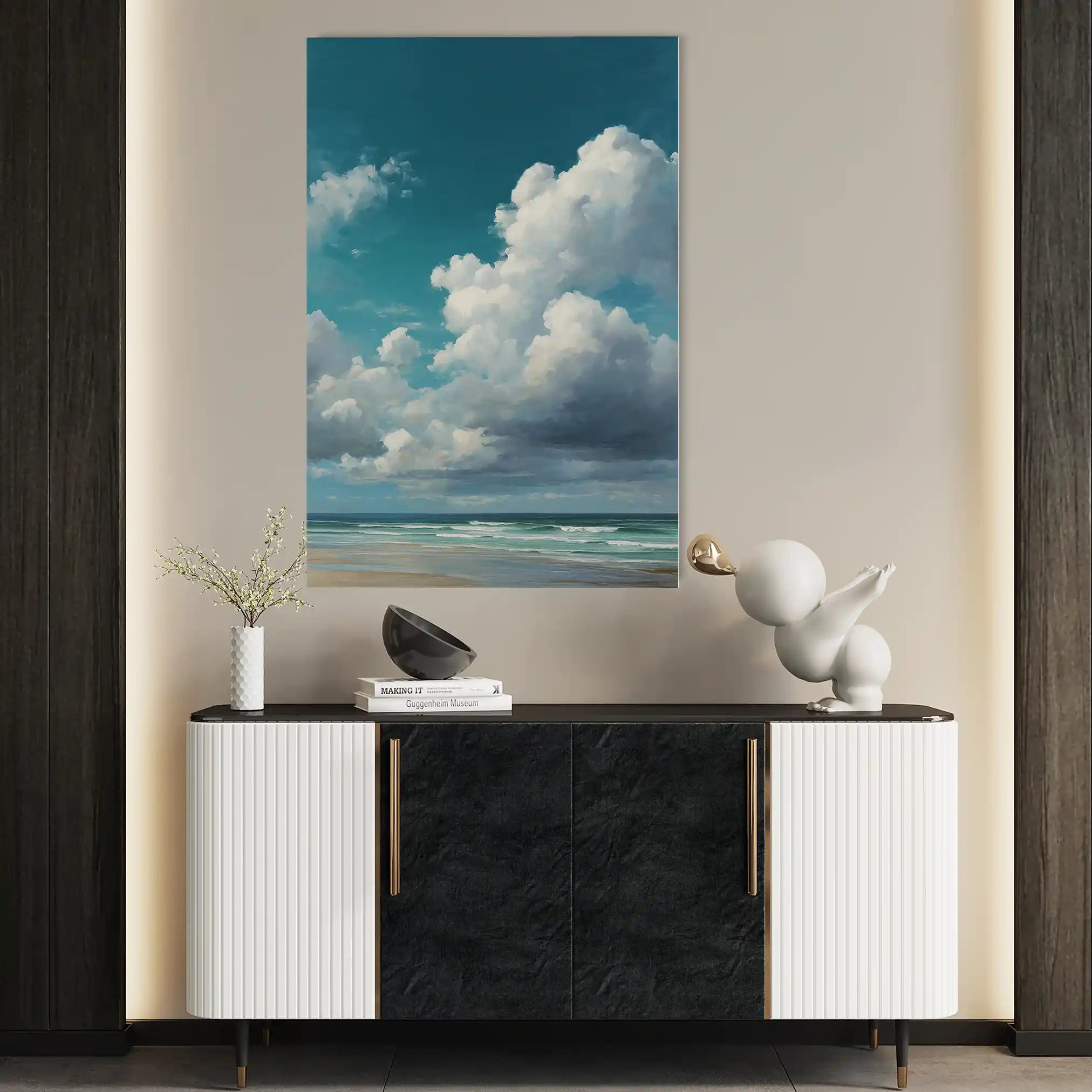 Abstract 2158 Canvas Art 60 x 40 cm / Stretched on hidden frame