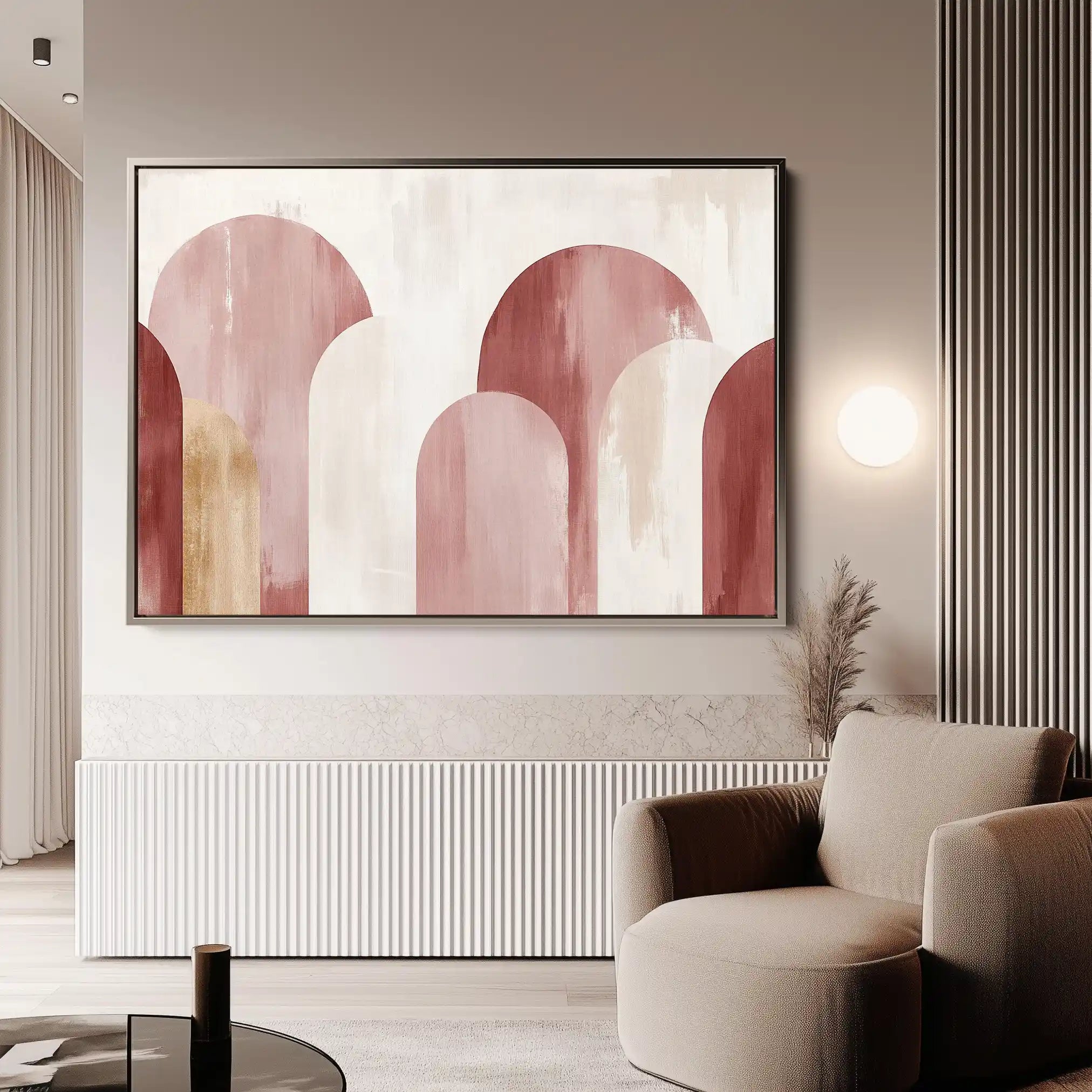 Boho 216 Canvas Art 90 x 60 cm / Stretched on hidden frame