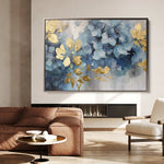 Floral Canvas Wall Art WAD216-F 90 x 60 cm / Stretched on hidden frame