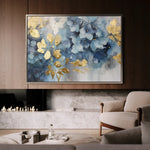 Floral Canvas Wall Art WAD216-F 90 x 60 cm / Stretched on hidden frame