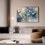 Floral Canvas Wall Art WAD216-F 90 x 60 cm / Stretched on hidden frame