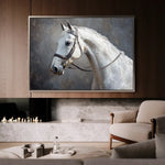 Horses 216 Canvas Art 90 x 60 cm / Stretched on hidden frame