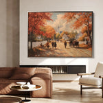 Landscape 216 Canvas Art 90 x 60 cm / Stretched on hidden frame