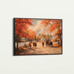 Landscape 216 Canvas Art 90 x 60 cm / Stretched on hidden frame