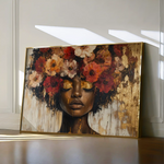 Portrait 216 Canvas Art 90 x 60 cm / Stretched on hidden frame