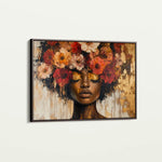 Portrait 216 Canvas Art 90 x 60 cm / Stretched on hidden frame