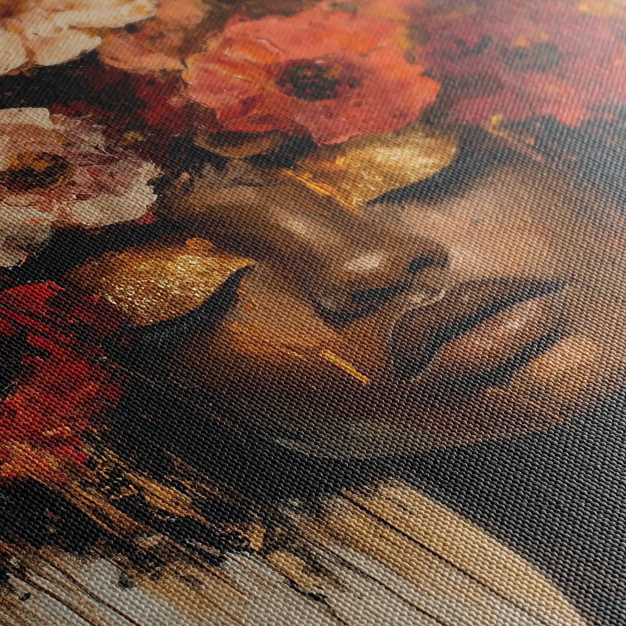 Portrait 216 Canvas Art 90 x 60 cm / Stretched on hidden frame